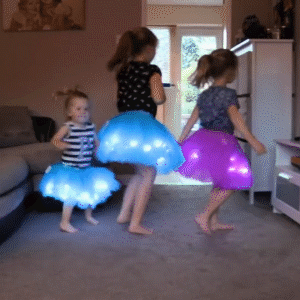LED-nederdel PRINCESS