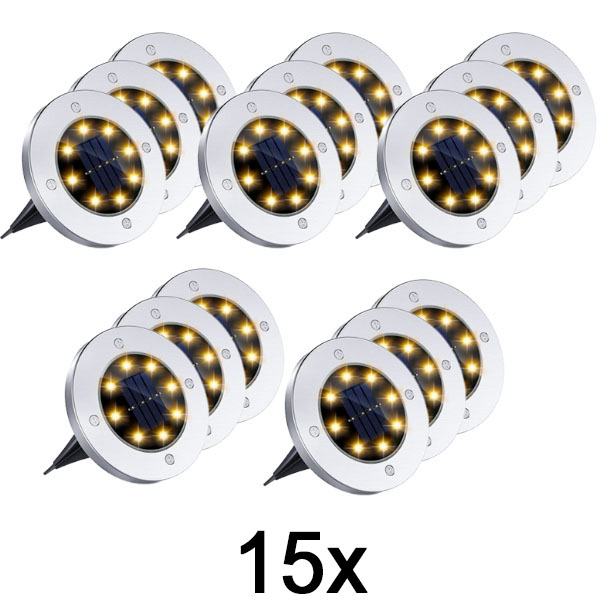 5x Solcelle-jordlamper til udendørs brug (3 stk) | LUMIGARD