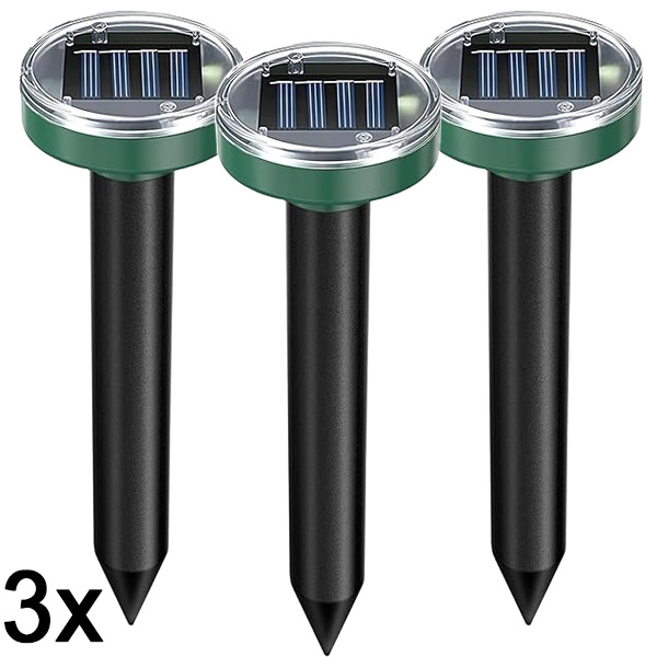 3x Solardrevet skadedyrsbekæmper | SOLGUARD