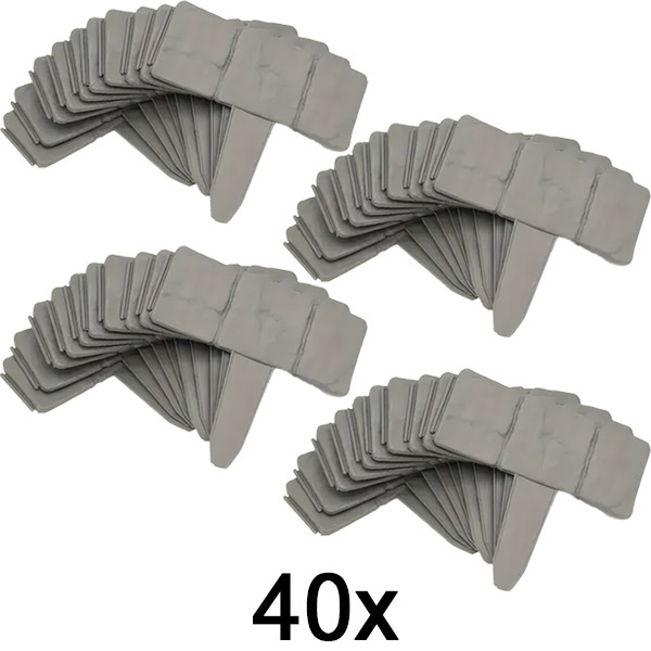 4x Stenlignende havekant (10 stk.) | MINIFENCE