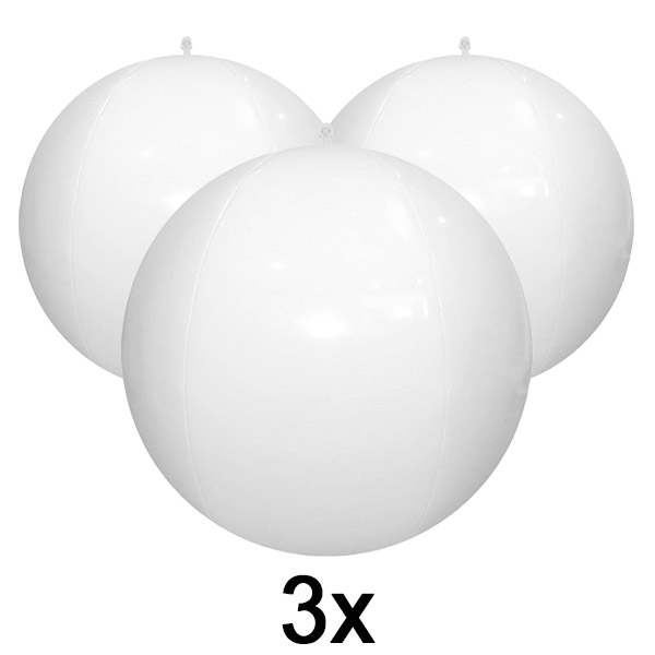 3x Oppustelig flydende poolbelysning | POOLGLO