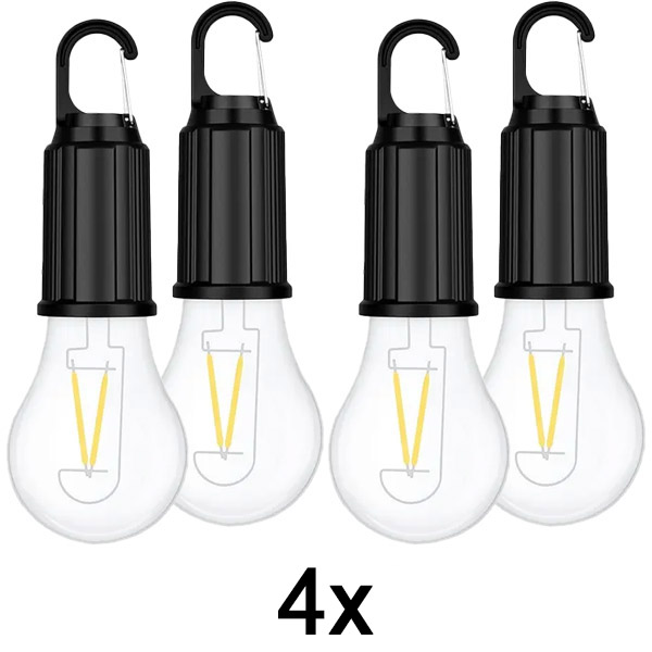 2x Trådløse genopladelige pærer (Sæt med 2, op til 8 timer) | LUMINKA