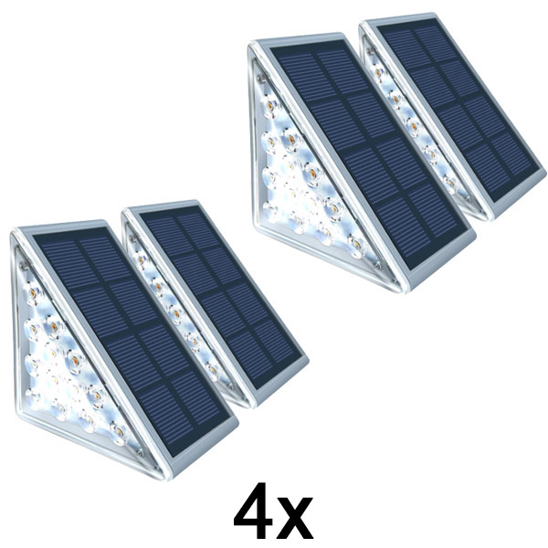 2x Vandtæt solcellelampe (2 stk) | LUMOSTEP
