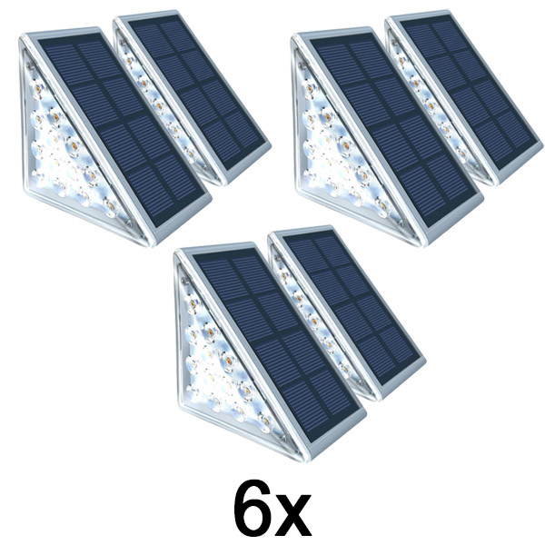 3x Vandtæt solcellelampe (2 stk) | LUMOSTEP