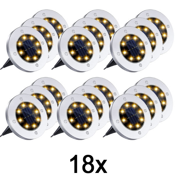 6x Solcelle-jordlamper til udendørs brug (3 stk) | LUMIGARD