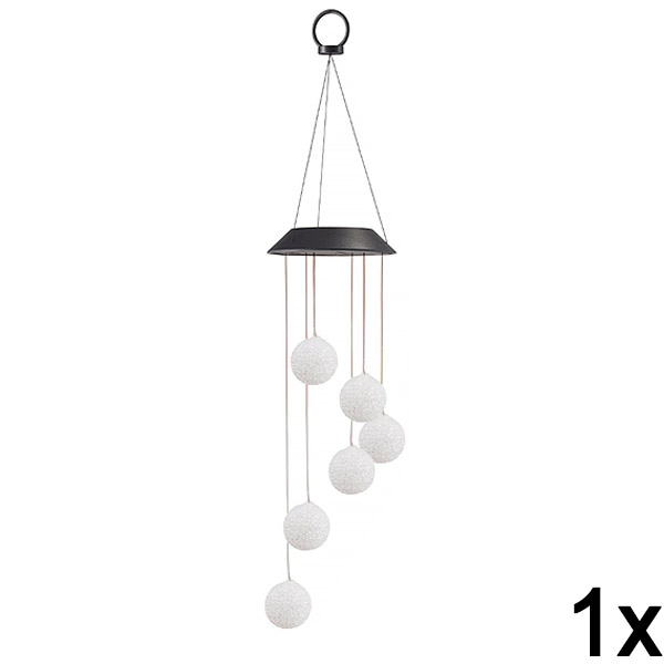 1x Hængende Solar LED Havelampe | AURAWIND