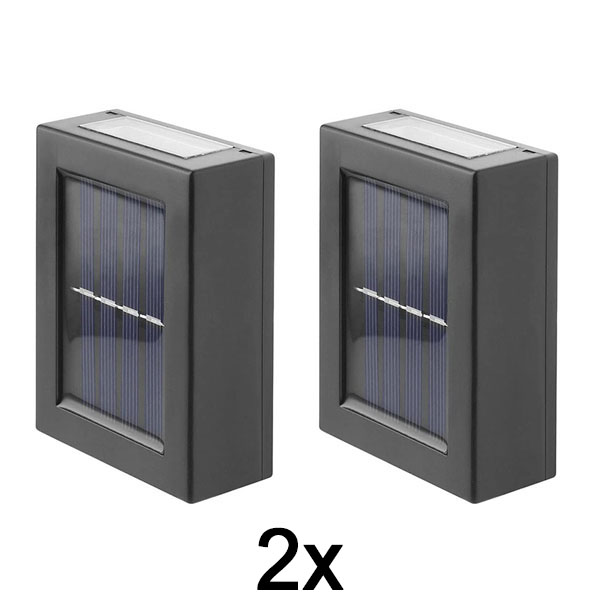 1x Solarlampe (2 stk) | DUOLUMO
