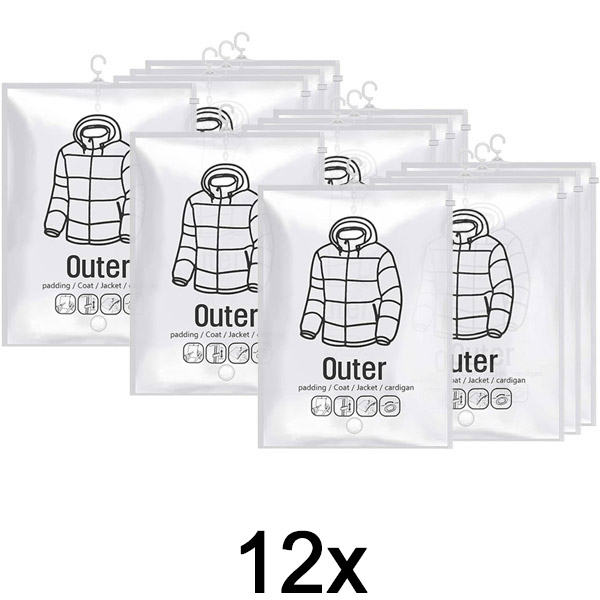 3x Hængende vakuumopbevaringsposer (4 stk) | VACUHANG